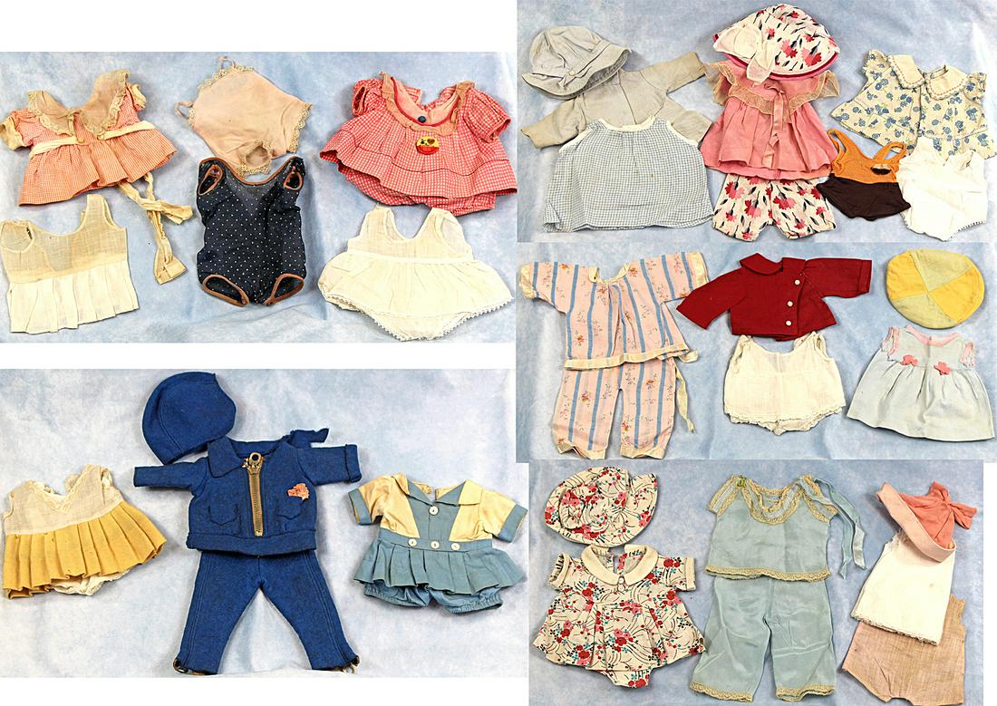 LARGE ASSORTMENT OF PATSY FAMILY DOLL CLOTHES (1 of 5)