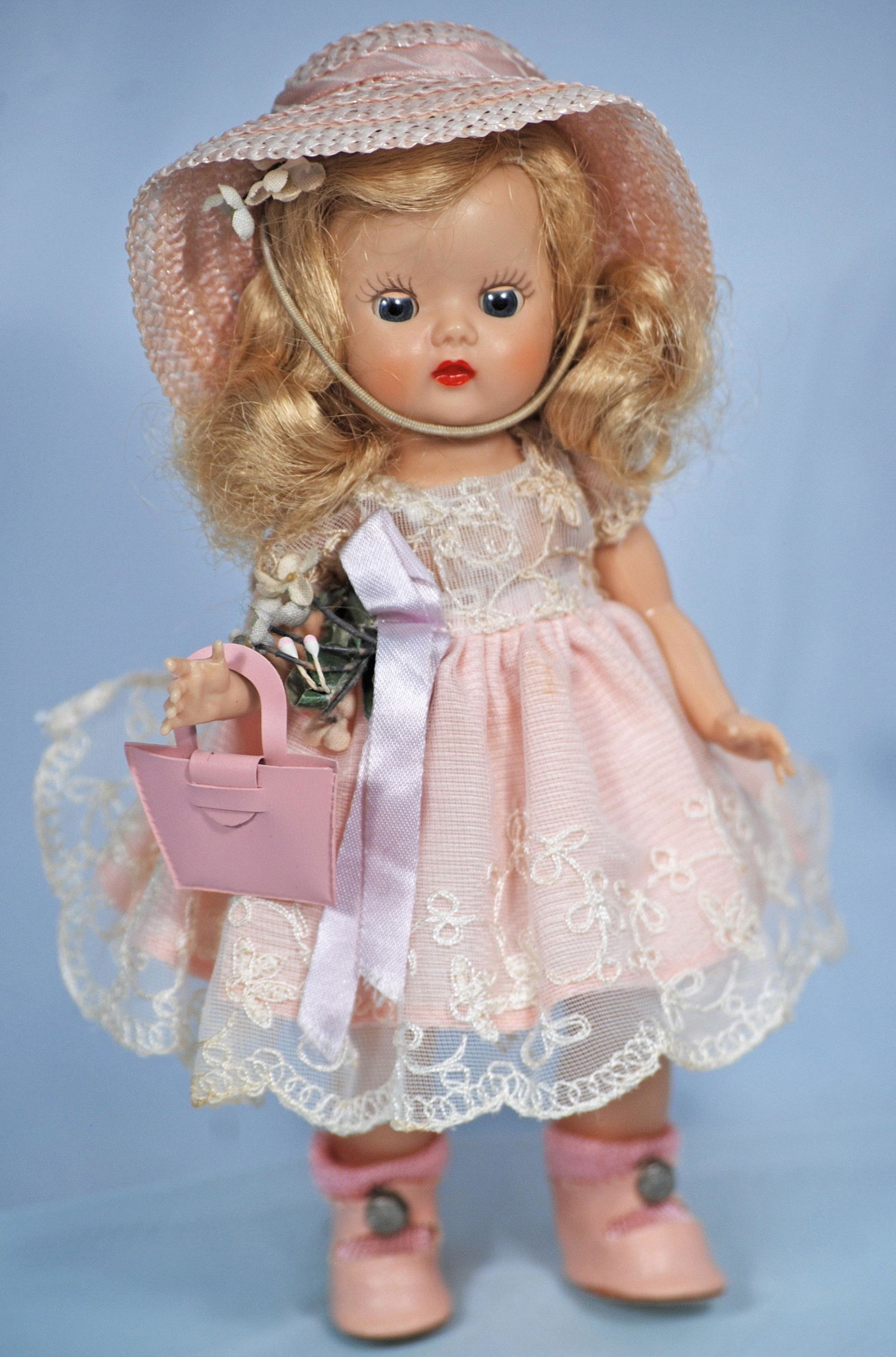 ALL-ORIGINAL 1953 MUFFIE IN PINK BY NANCY ANN STORYBOOK (1 of 1)