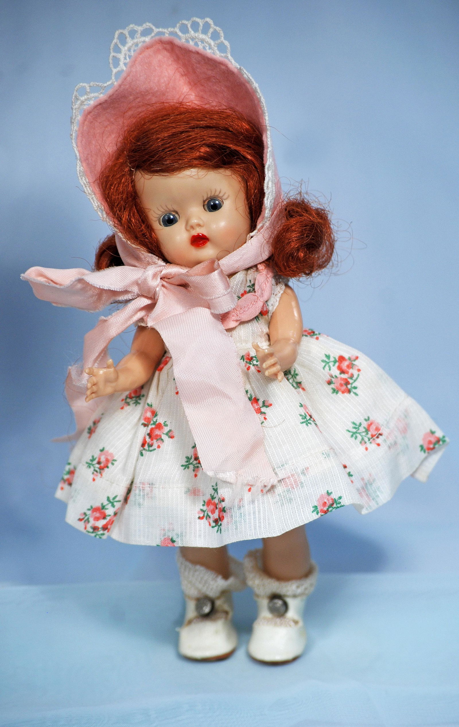 1953 RED-HAIRED MUFFIE BY NANCY ANN STORYBOOK DOLLS. (1 of 1)