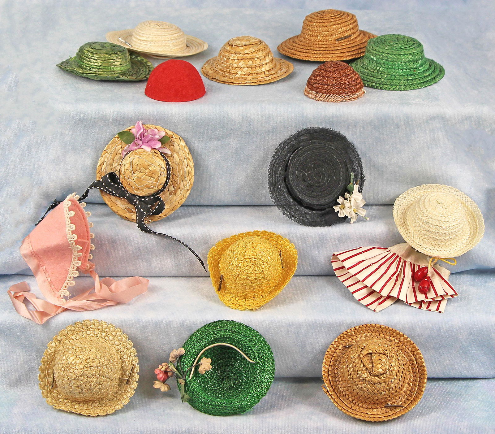 ASSORTED MUFFIE DOLL HATS (1 of 1)
