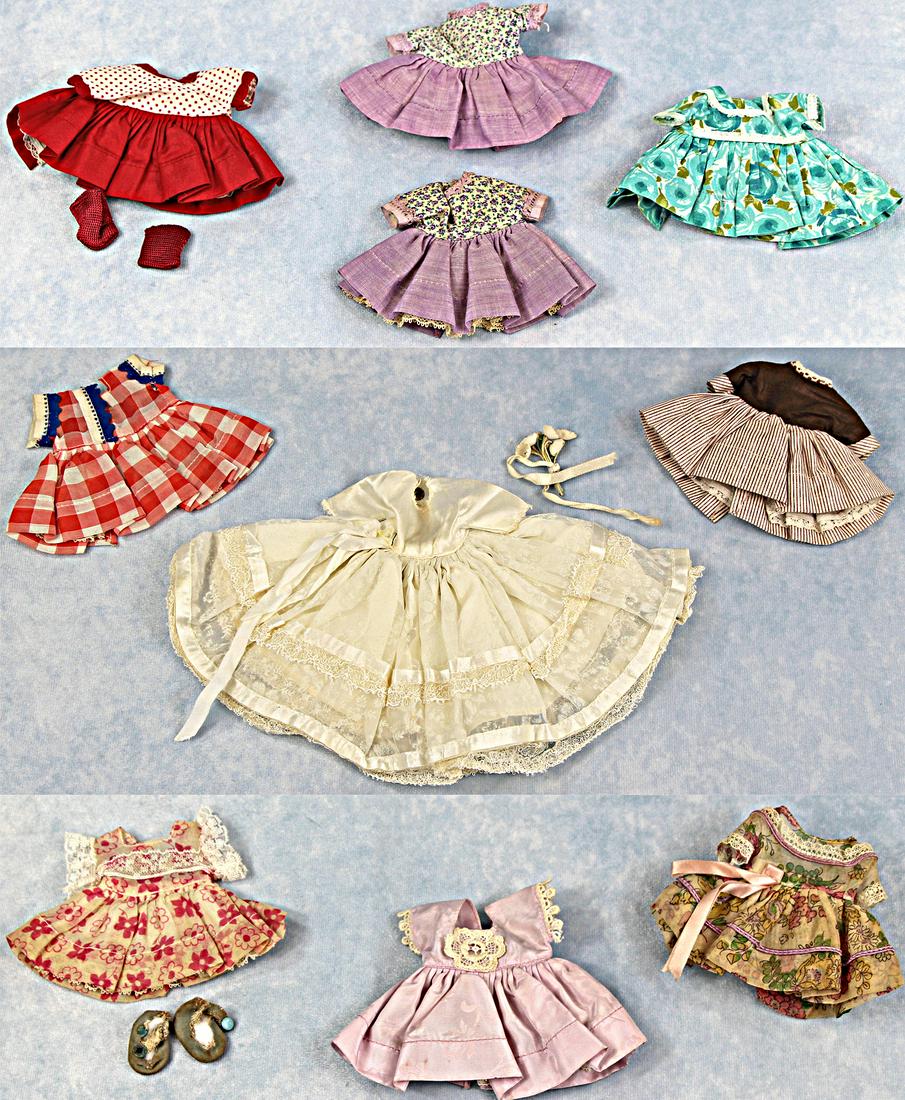 TEN MUFFIE DOLL DRESSES (1 of 4)