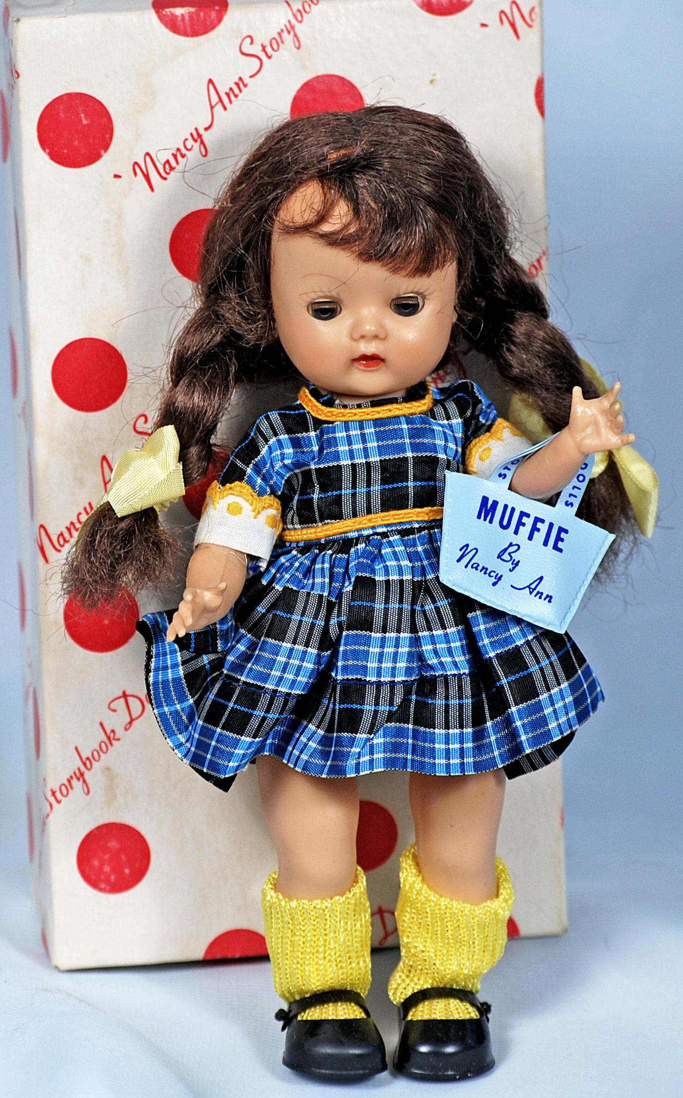 1954 MUFFIE WITH BRUNETTE BRAIDS BY NANCY ANN STORYBOOK (1 of 1)