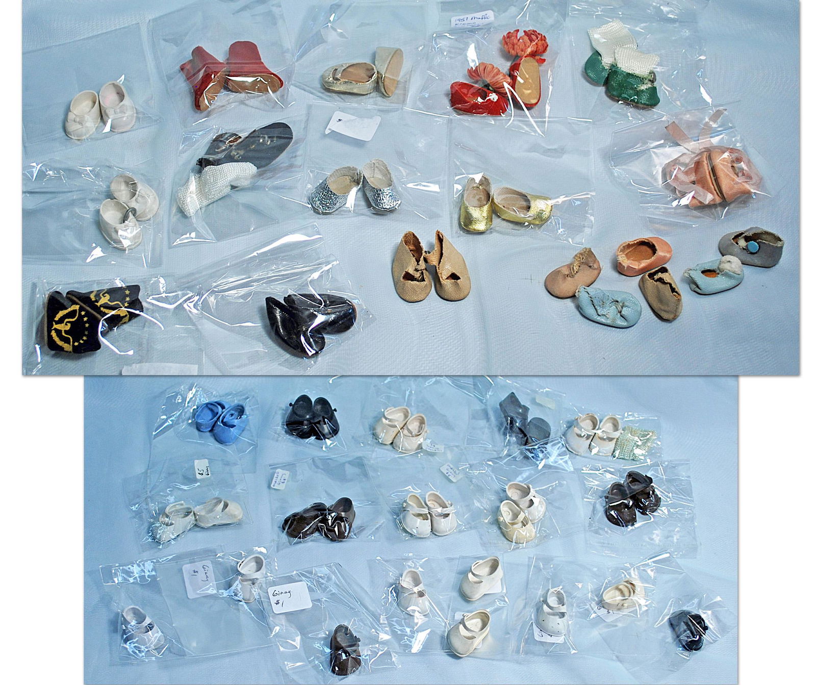 LARGE ASSORTMENT OF SHOES FOR GINNY & OTHER DOLLS (1 of 3)