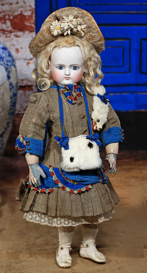 37.  RARE & BEAUTIFUL FRENCH BISQUE P.D. BEBE BY PETIT (1 of 2)