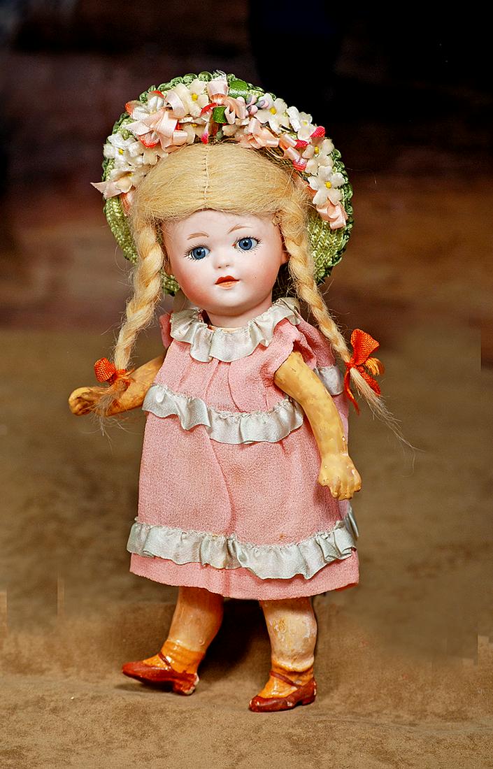 71.  RARE BISQUE CHARACTER, 10542, BY GEBRUDER HEUBACH. (1 of 2)