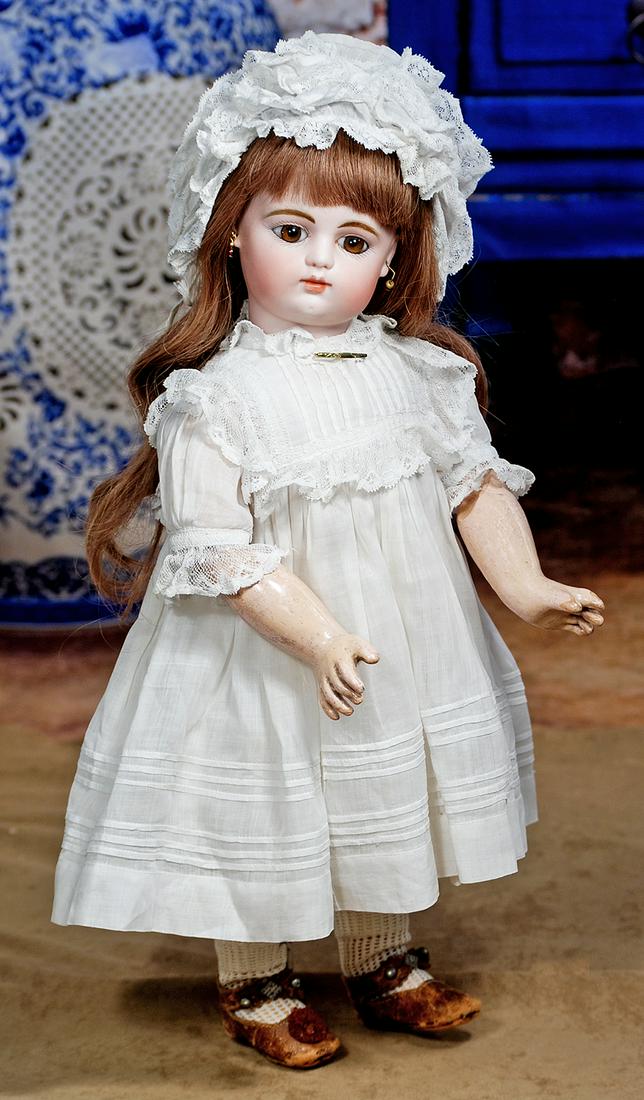 126.  EXCEPTIONALLY BEAUTIFUL FRENCH BISQUE BLOCK (1 of 2)