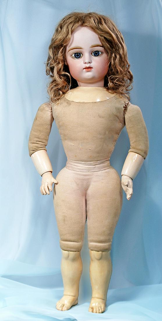 170.  FRENCH BISQUE BEBE BY GAULTHIER WITH SIGNED (1 of 3)