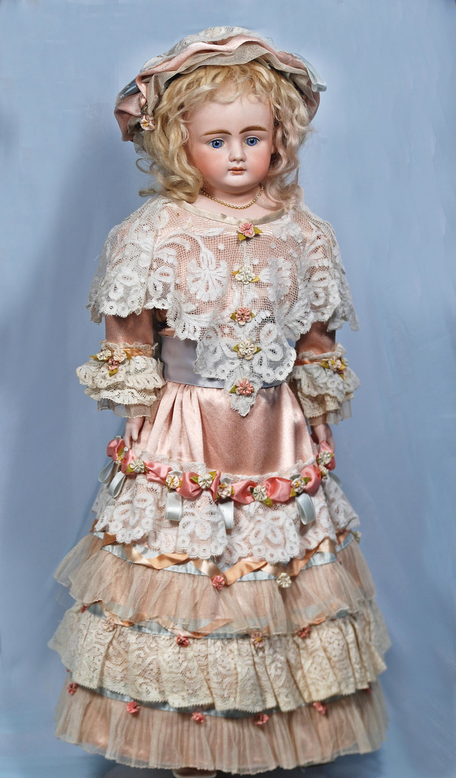 191.  GERMAN BISQUE CLOSED-MOUTH LADY BY ALT, BECK AND (1 of 2)