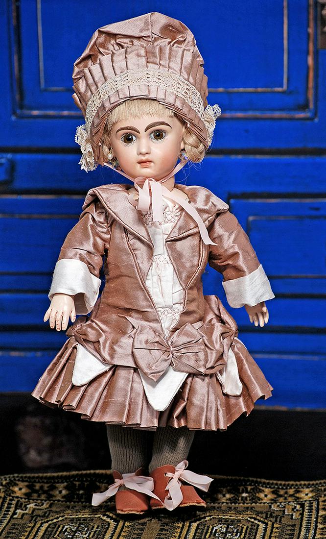 231.  FRENCH BISQUE SIZE 3 BEBE BY JUMEAU.  13”. (1 of 2)