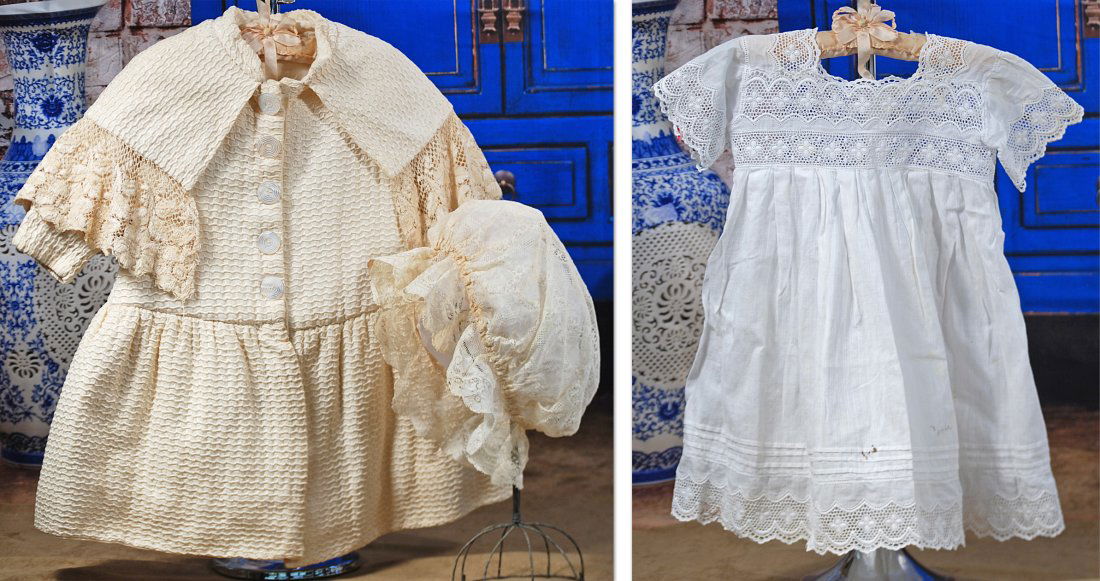 267.  DOLL COAT, DRESS AND BONNET FOR LARGE DOLL. (1 of 1)