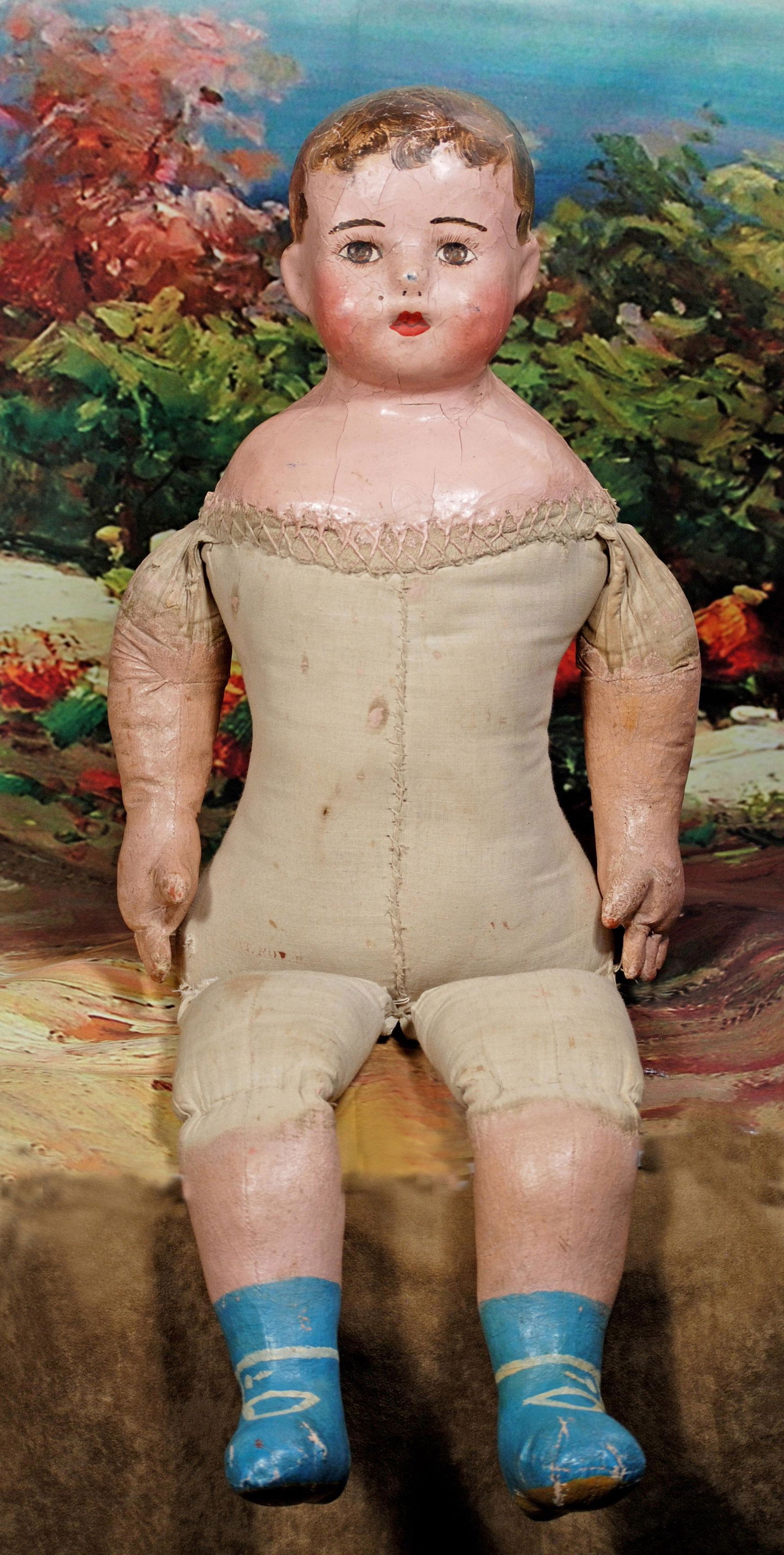 288.  ORIGINAL ALABAMA BABY WITH CURLY HAIR.  24” (1 of 2)