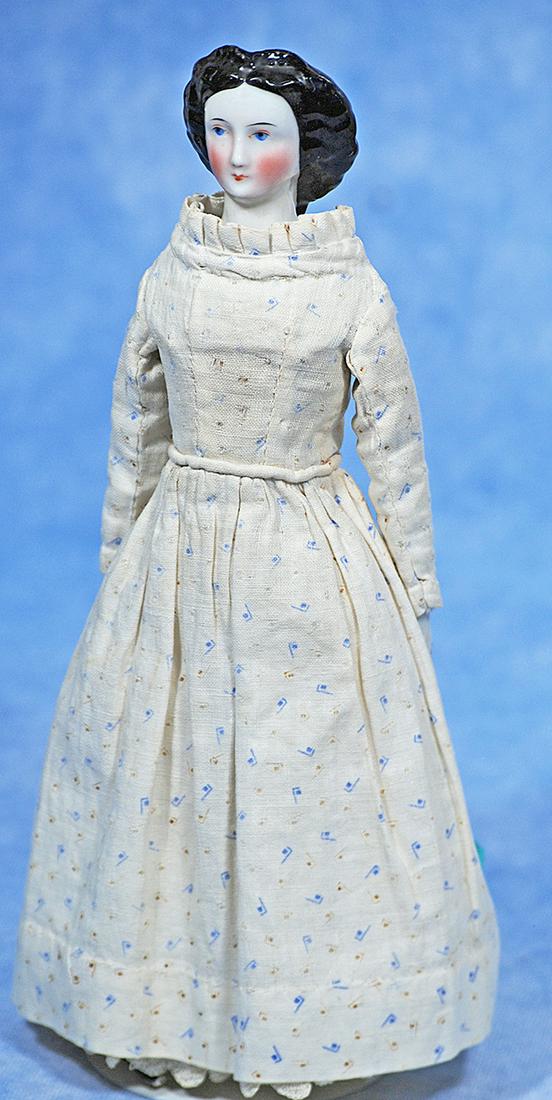 PETITE GERMAN PORCELAIN DOLL BY CONTA & BOEHME (1 of 3)