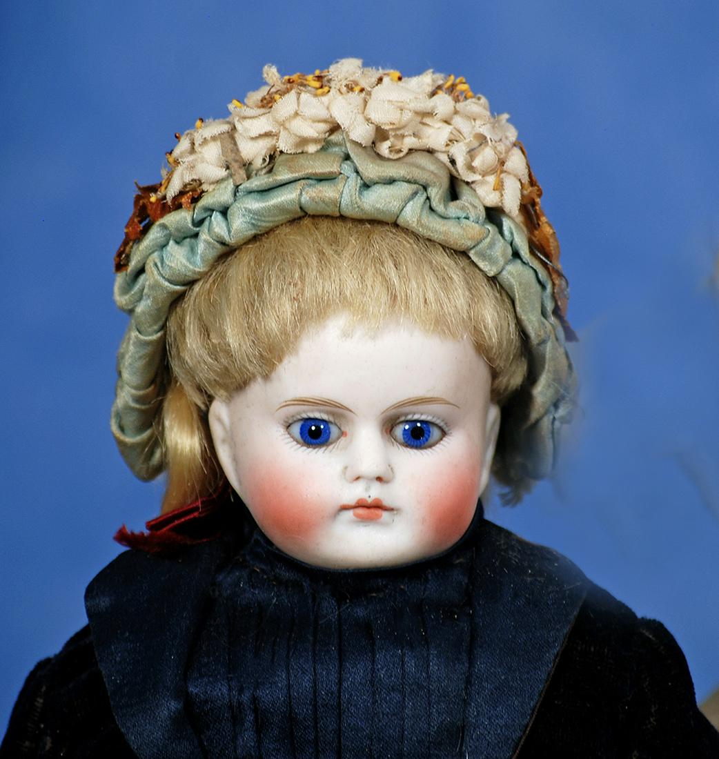 GERMAN BISQUE FASHION DOLL WITH TRUNK AND TROUSSEAU (1 of 3)