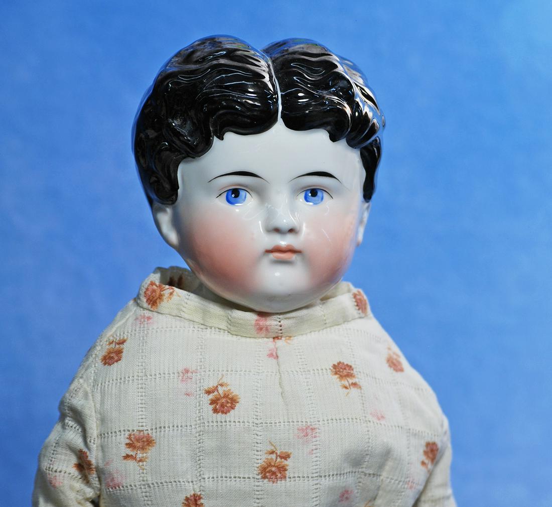 GERMAN PORCELAIN CHINA DOLL BY ALT, BECK & GOTTSCHALCK (1 of 2)
