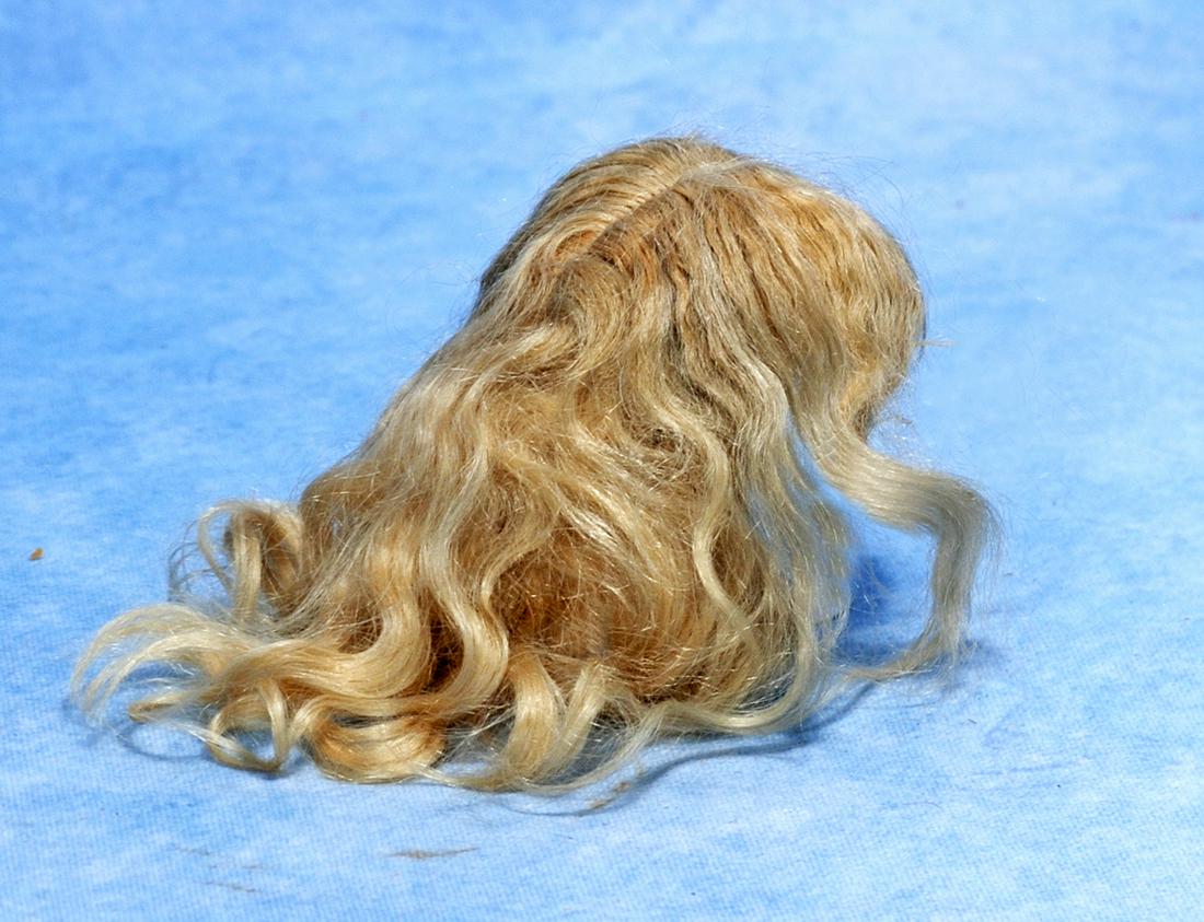 ANTIQUE MOHAIR DOLL WIG (1 of 1)