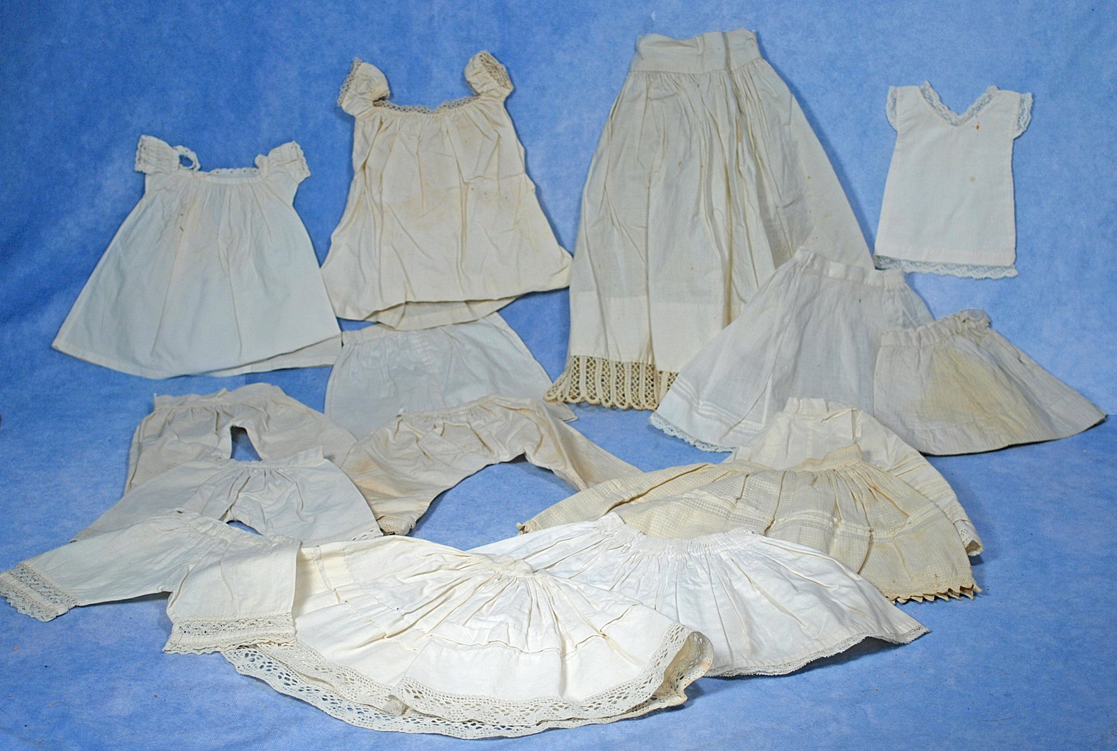 ASSORTMENT OF ANTIQUE DOLL UNDERCLOTHING (1 of 1)