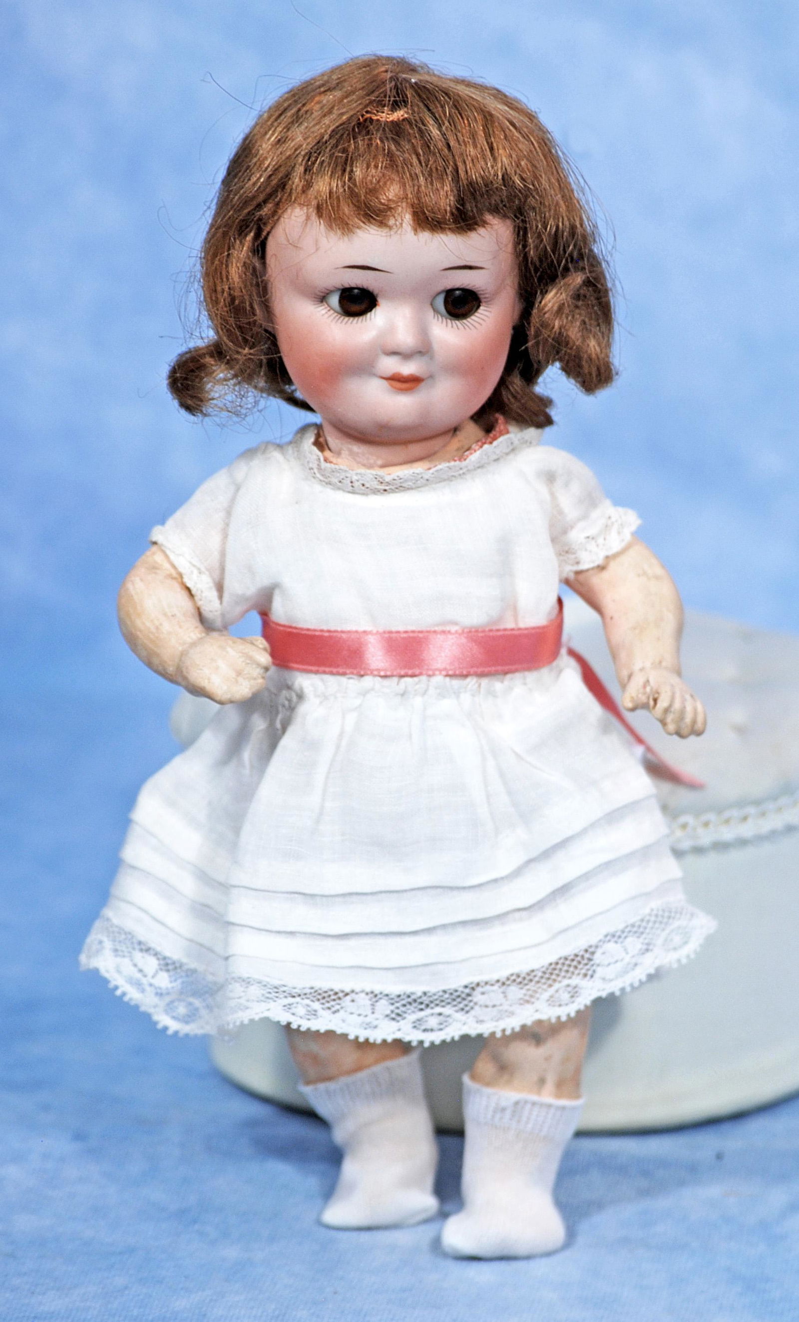 GERMAN BISQUE "DEMALCOL" GOOGLY CHARACTER (1 of 1)