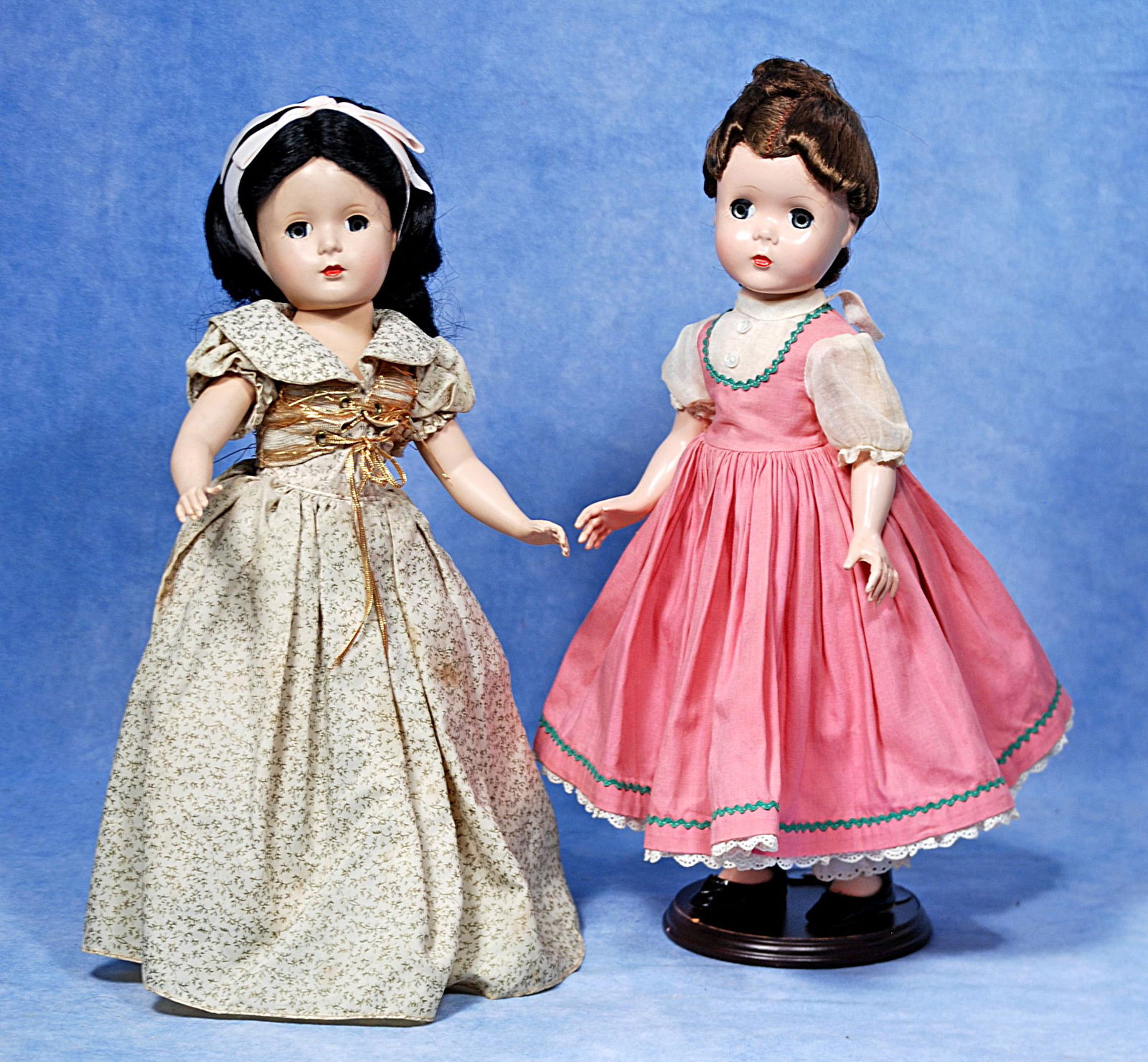 TWO ALEXANDER H ARD PLASTIC DOLLS (1 of 1)