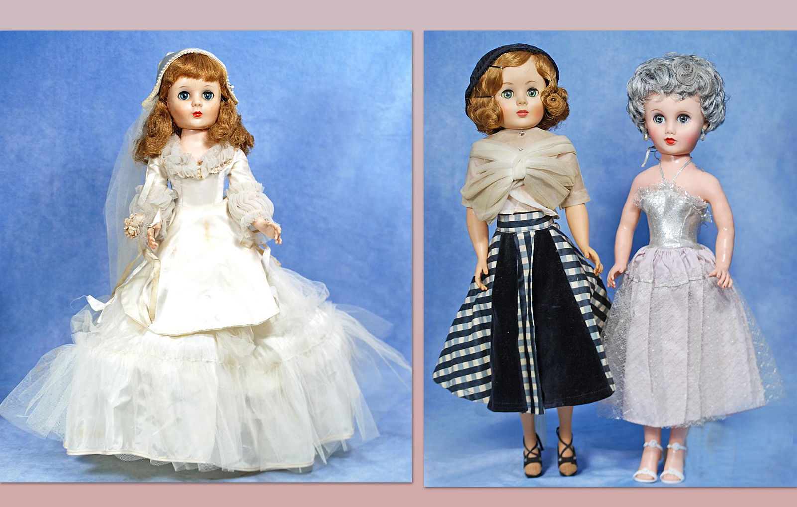 THREE 1950s FASHION DOLLS (1 of 2)