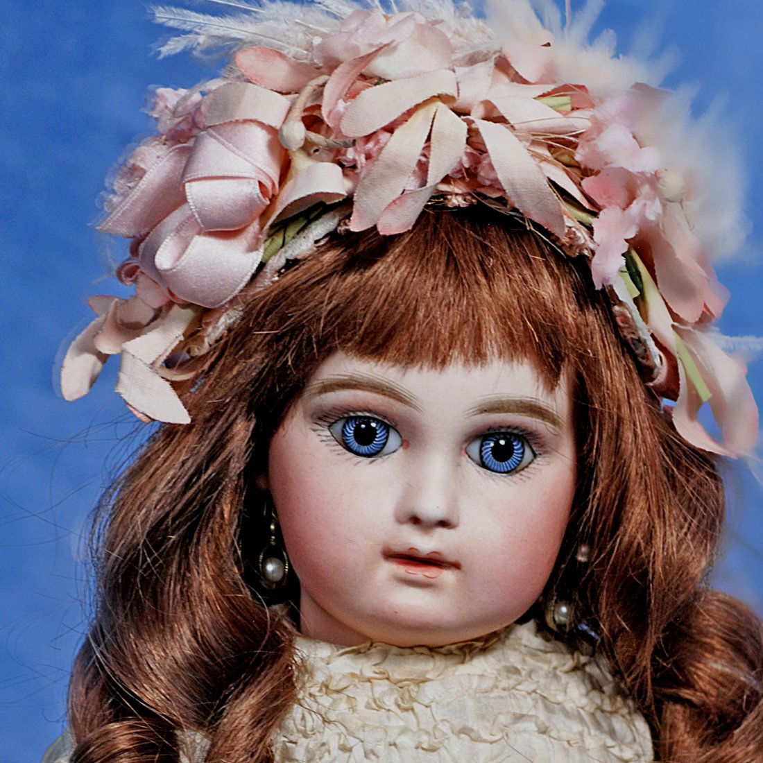 EARLY FRENCH BISQUE PREMIERE BEBE BY JUMEAU. (1 of 2)