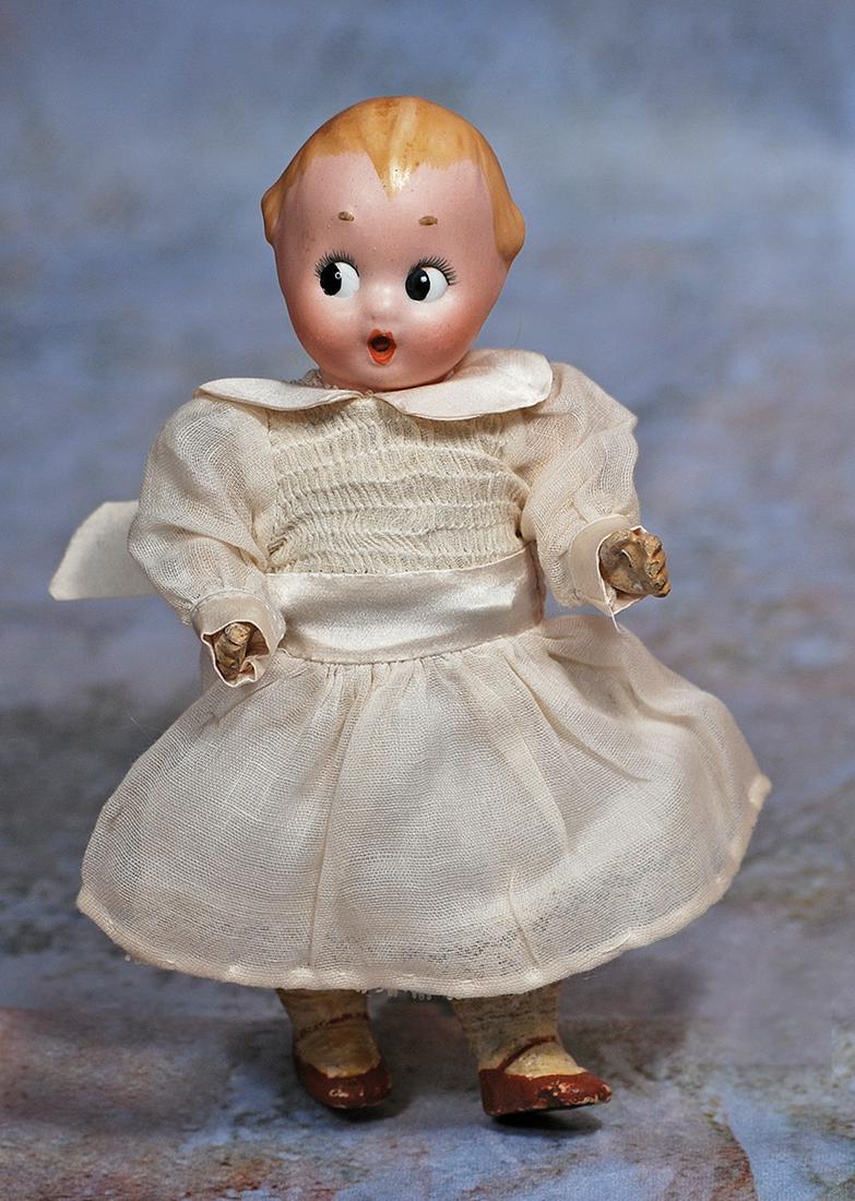 RARE GERMAN BISQUE GOOGLY BY GOEBEL (1 of 1)