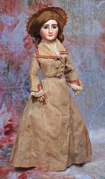 RARE BISQUE PORTRAIT DOLL OF ADULT LADY BY MYSTERY MAKER