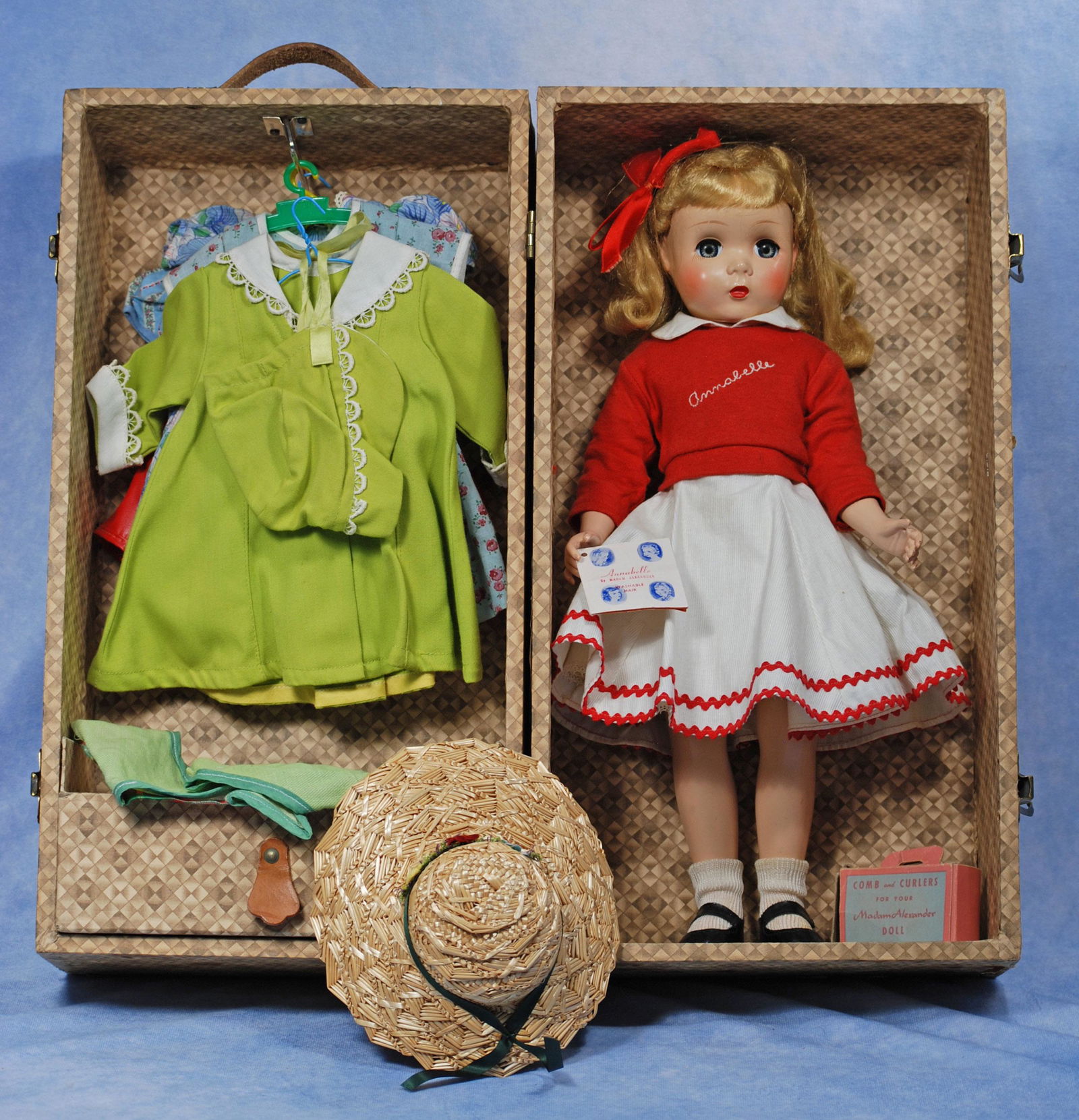 HARD PLASTIC ANNA BELLE WITH MAGGIE FACE  BY MADAME ALEXANDER (1 of 2)