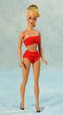 RARE ALL ORIGINAL BILD LILLI WITH CORAL BIKINI