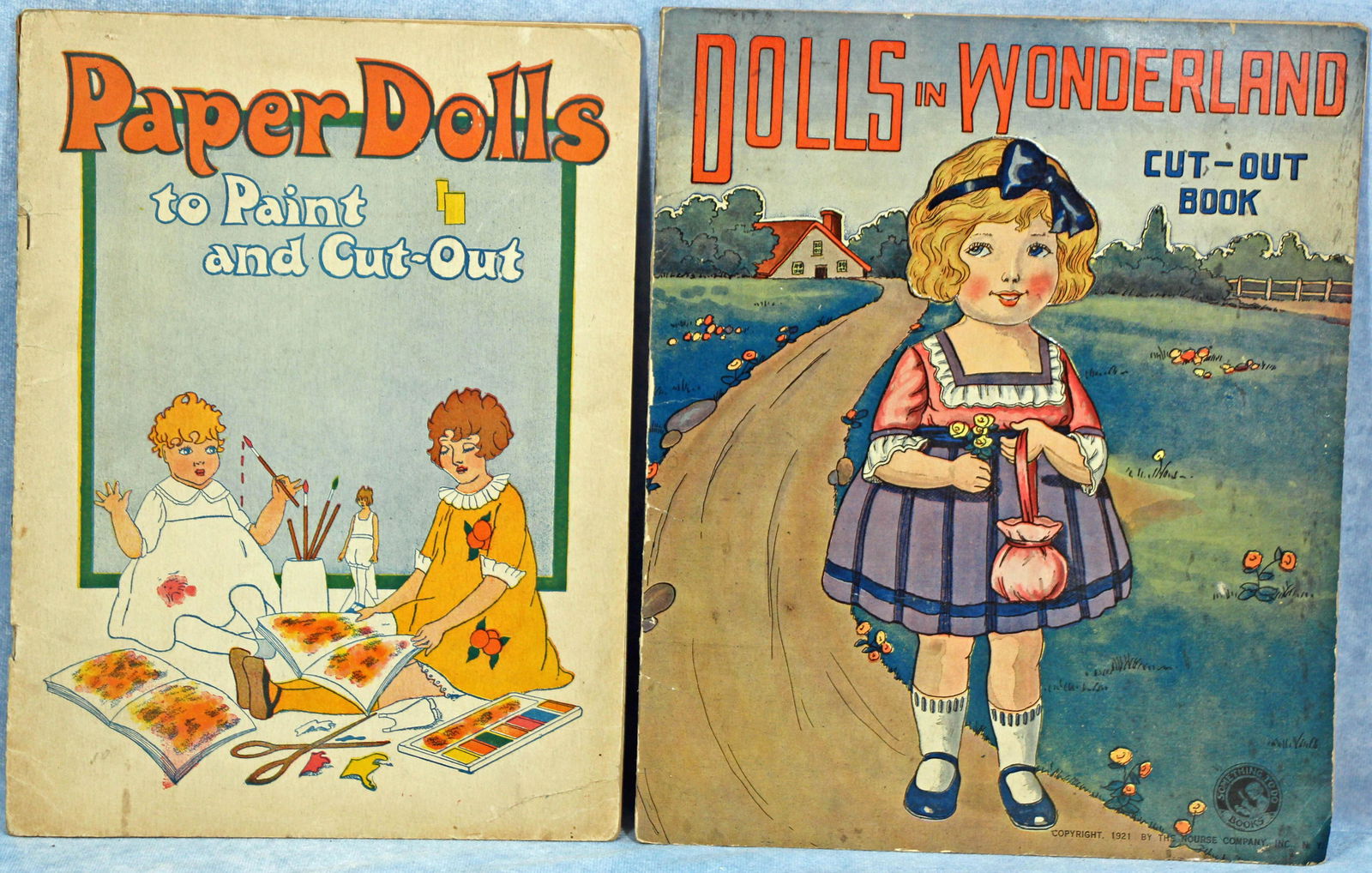 TWO PAPERDOLLS BOOKS, EARLY 1900s (1 of 3)