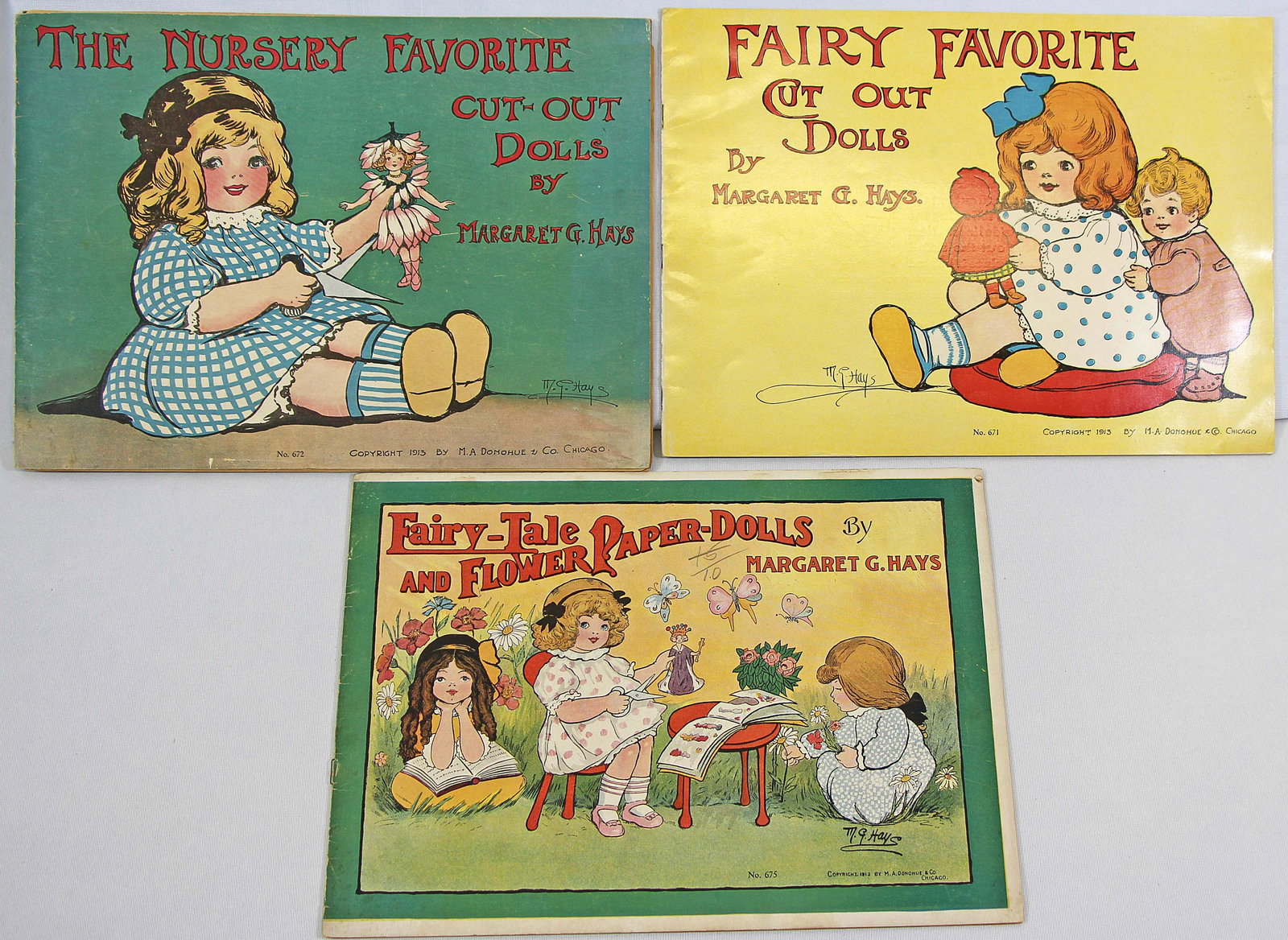 THREE PAPER DOLLS BOOKS DRAWN BY MARGARET HAYS (1 of 2)
