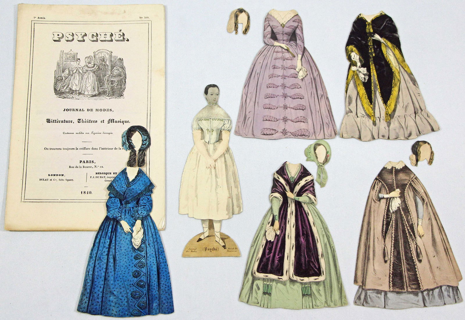 FRENCH DOLL "PSYCHE" AND "PSYCHE" INSERT (1 of 2)