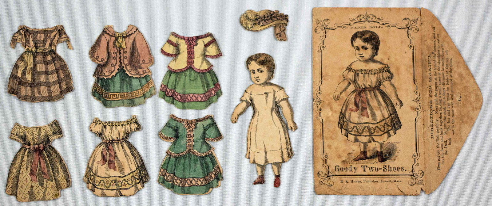 AMERICAN ENVELOPE PAPER DOLL "GOODY TWO-SHOES" BY R.A. HOBBS (1 of 1)