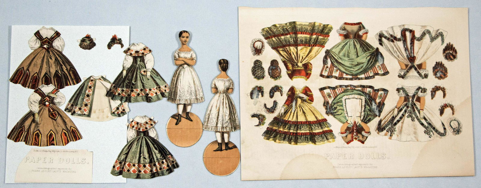 FRANK LESLIE’S LADY’S MAGAZINE PAPER DOLL (1 of 1)