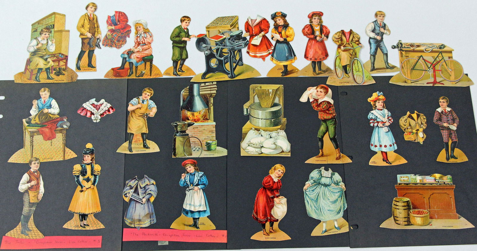 COMPLETE SET OF LION COFFEE "OCCUPATION" SERIES (1 of 4)