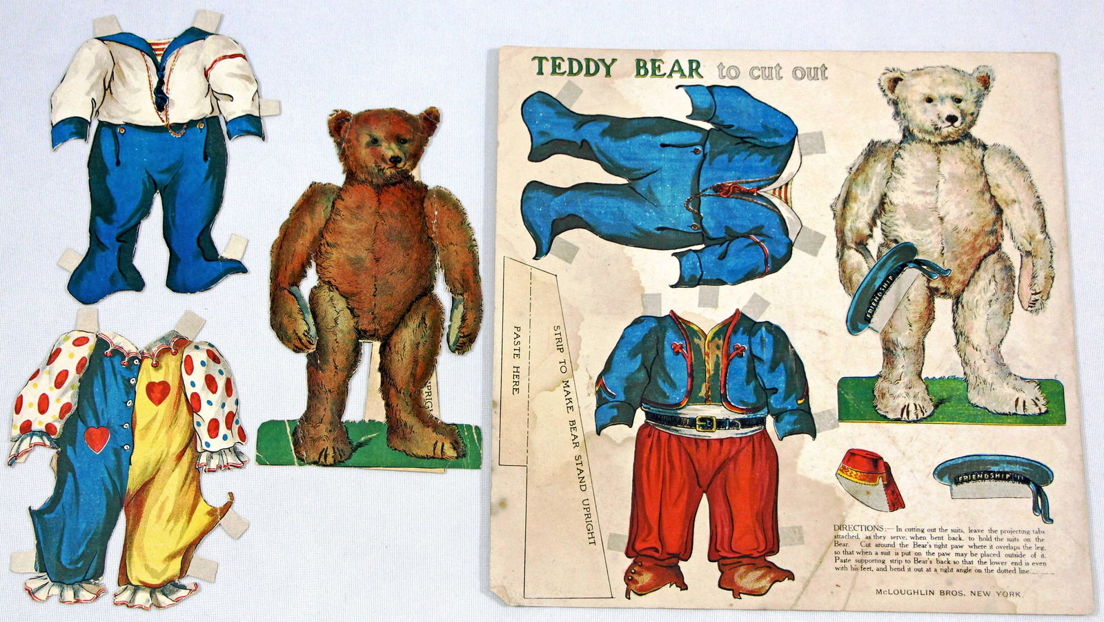 MCLOUGHLIN BROS BEARS, TWO SETS. (1 of 1)
