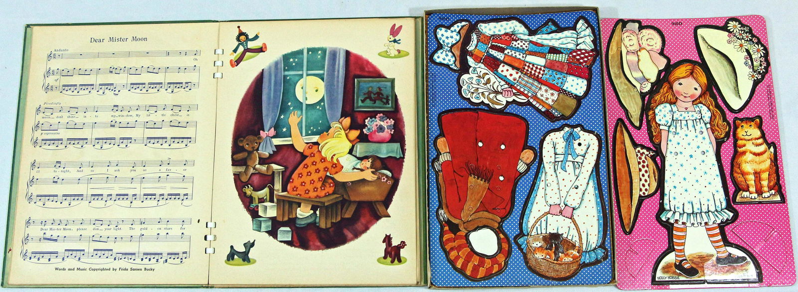 TWO RARE VINTAGE PAPER DOLL ACTIVITY SETS (1 of 3)