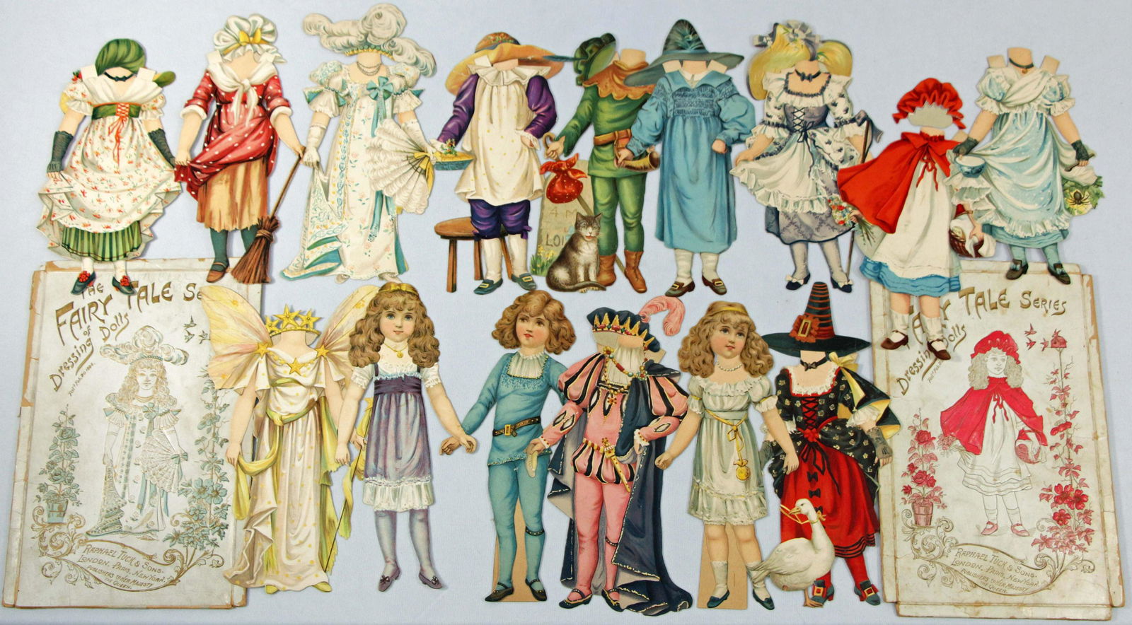 THREE "FAIRY TALES" SERIES RAPHAEL TUCK PAPER DOLLS (1 of 2)