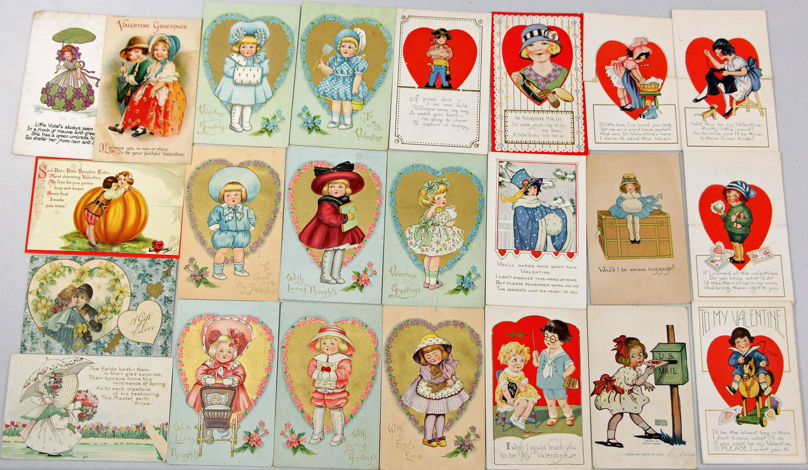 TWEENTY THREE EARLY 1900s POST CARDS (1 of 2)