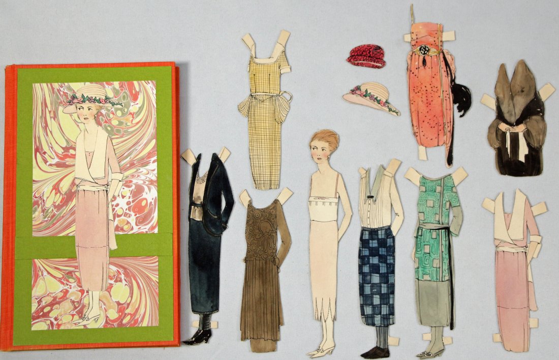 1920 HANDMADE LADY PAPER DOLL (1 of 1)