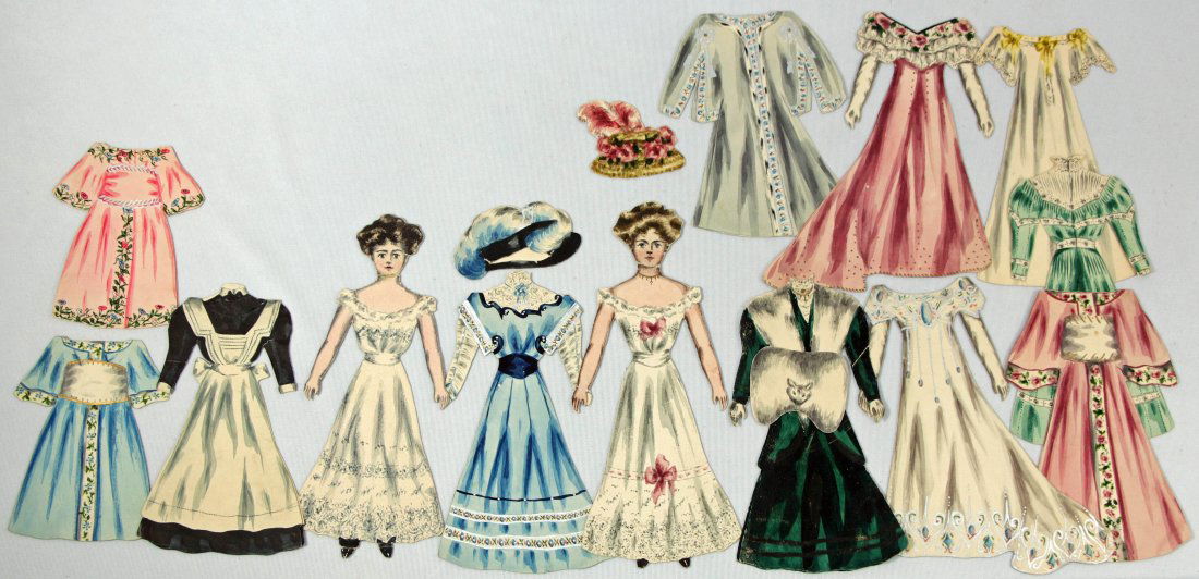 TWO BRETTON WOODS PAPER DOLLS BY ARTIST (1 of 2)