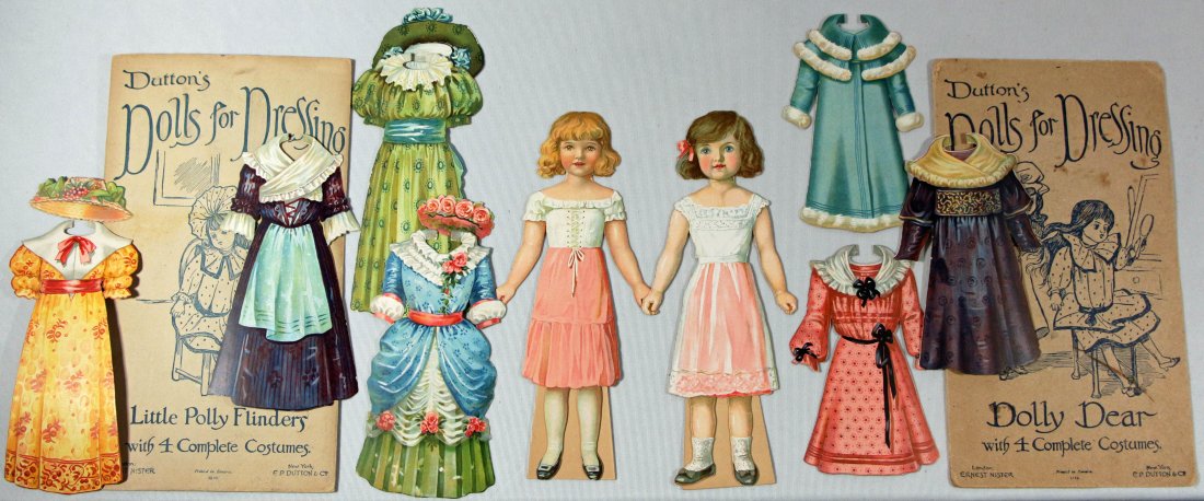 TWO PAPER DOLLS SETS BY DUTTON (1 of 1)
