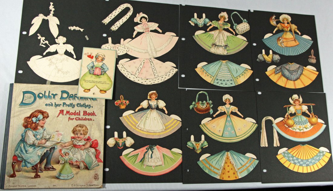 DOLLY DARLING BOOK AND PAPER DOLLS BY DUTTON (1 of 1)