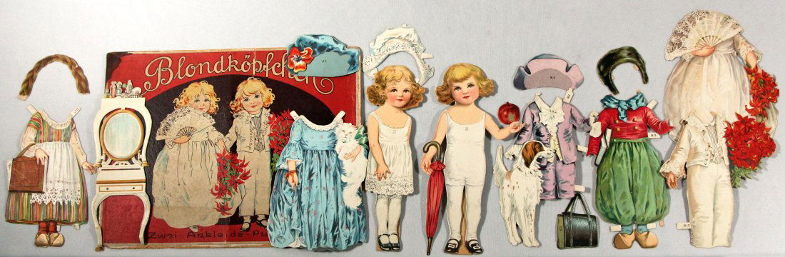 "FAIR COMPANIONS" BOXED PAPER DOLL SET BY SOCOLU (1 of 2)