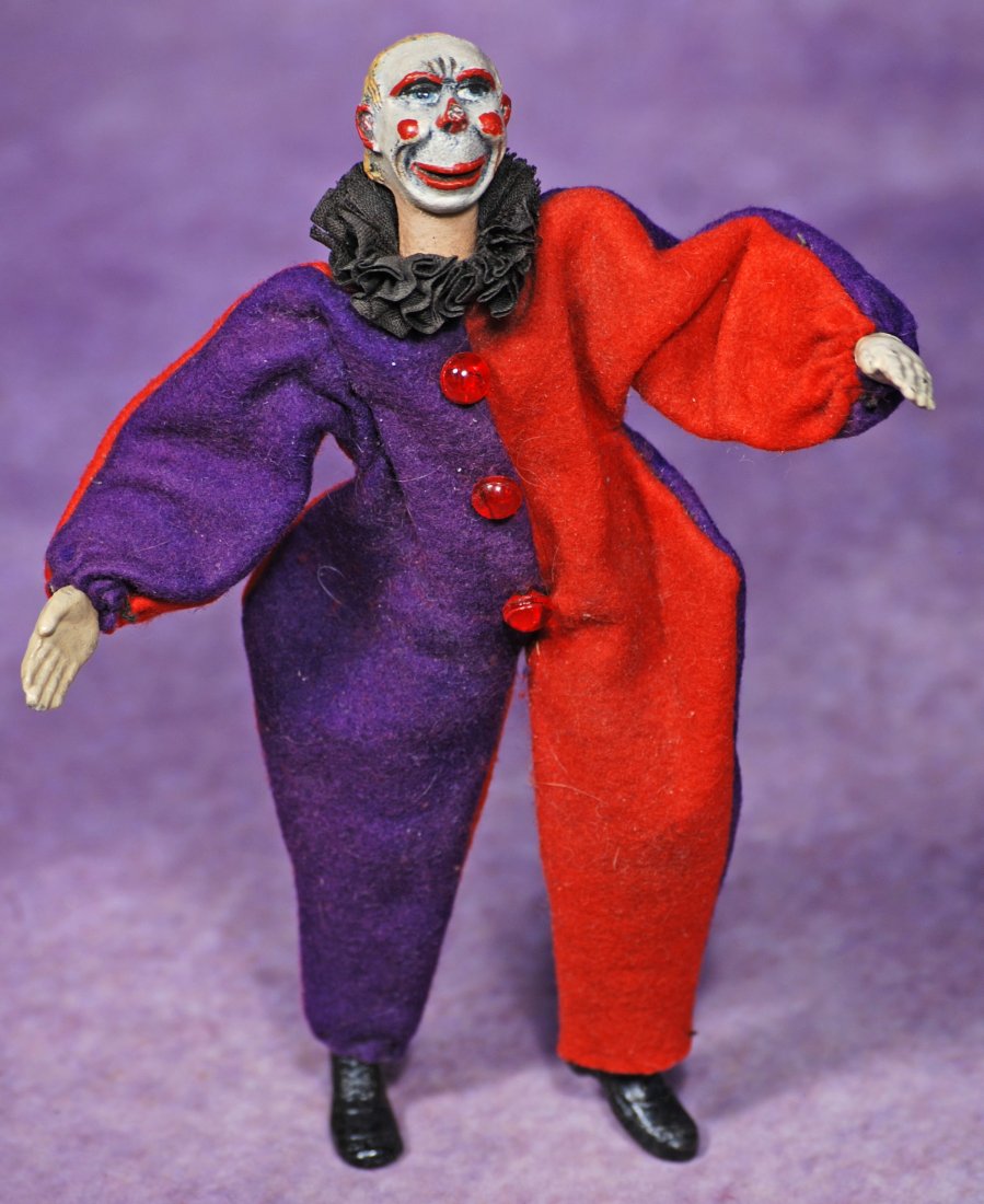 SWISS CHARACTER CLOWN WITH METAL ARTICULATED BODY BY BUCHERER. (1 of 1)