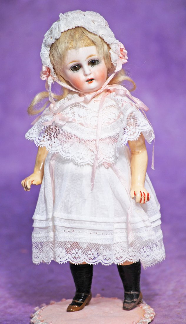 TINY GERMAN BISQUE DOLL (1 of 1)