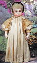 GRAND SIZE FRENCH BISQUE EARLY MODEL &#8220;CIRCE DOT BRU BEBE&#8221;.  29&#8221;.  Marks: crescent