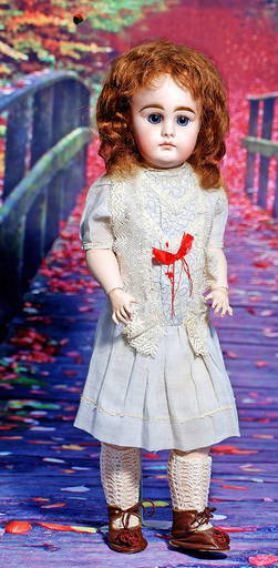 Beautiful German Bisque Closed Mouth Doll by Simon and Halbig 1100/1600  Auctions Online, Proxibid