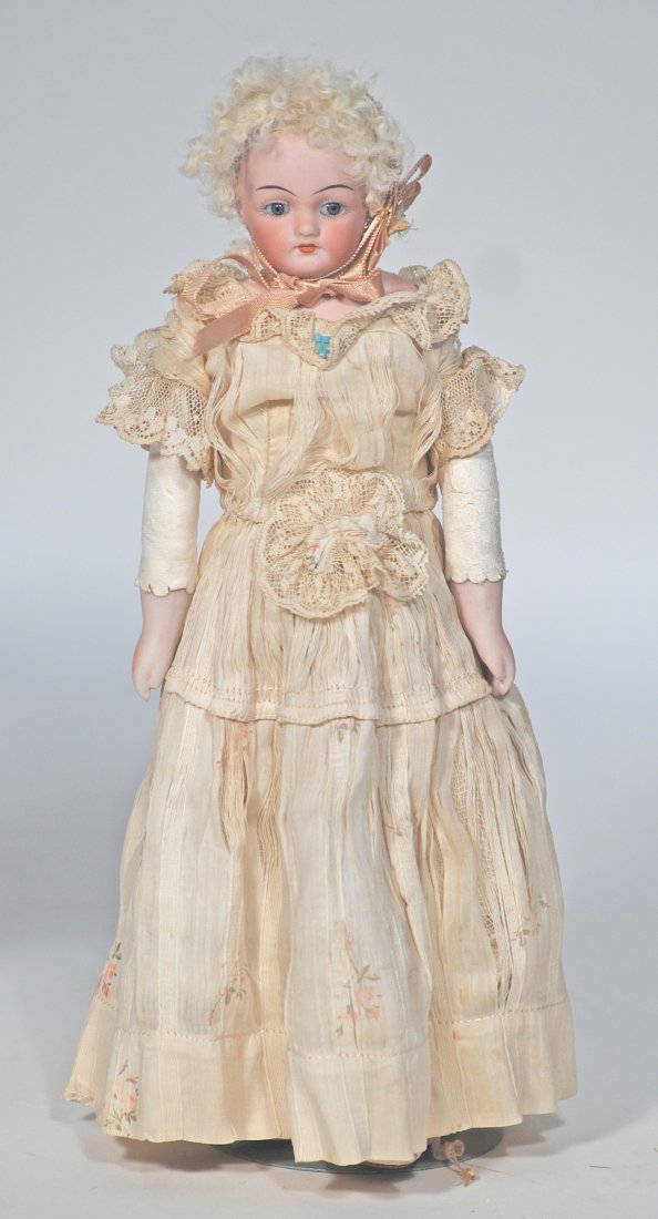GERMAN BISQUE CLOSED MOUTH DOLL (1 of 1)