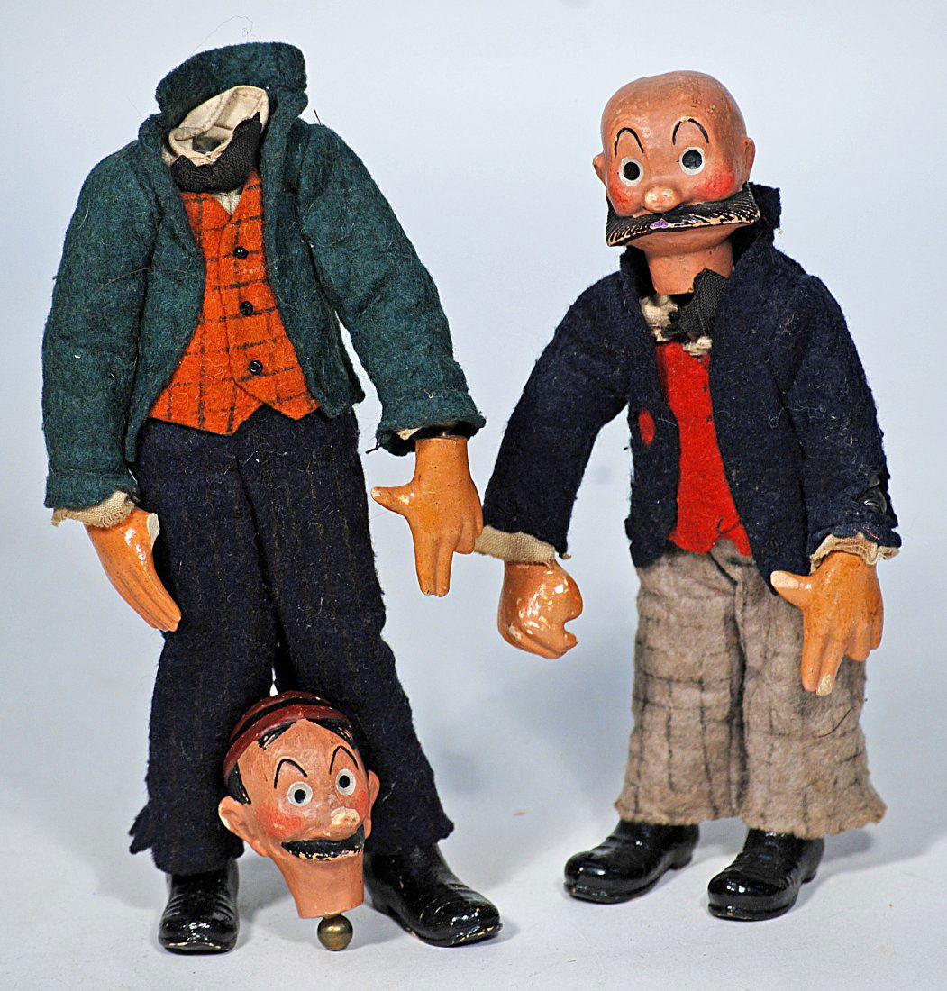 SWISS COMIC CHARACTERS MUTT AND JEFF BY BUCHERER. (1 of 1)