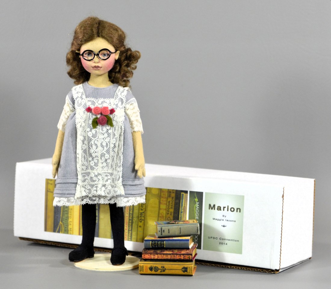 MAGGIE MADE DOLL â€œMARION” BY MAGGIE IACONO, FOR 2014 UFDC CONVENTION (1 of 1)
